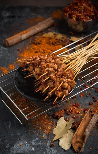 羊肉串图片