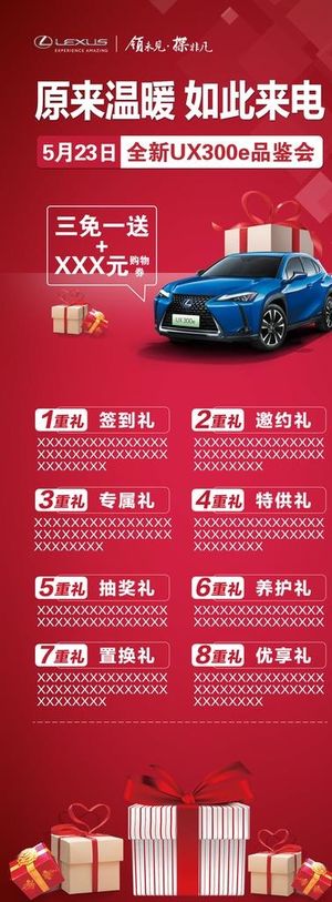 雷克萨斯UX300e品鉴会图片