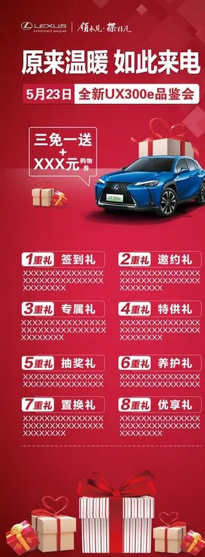 雷克萨斯UX300e品鉴会图片