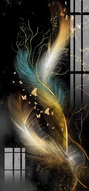 轻奢装饰画图片