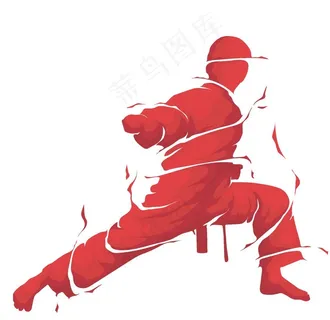 打拳功夫男人图片