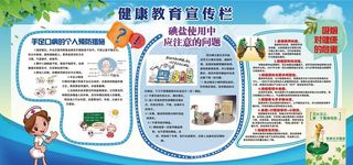 健康教育宣传栏图片