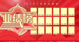 销售业绩排行榜图片