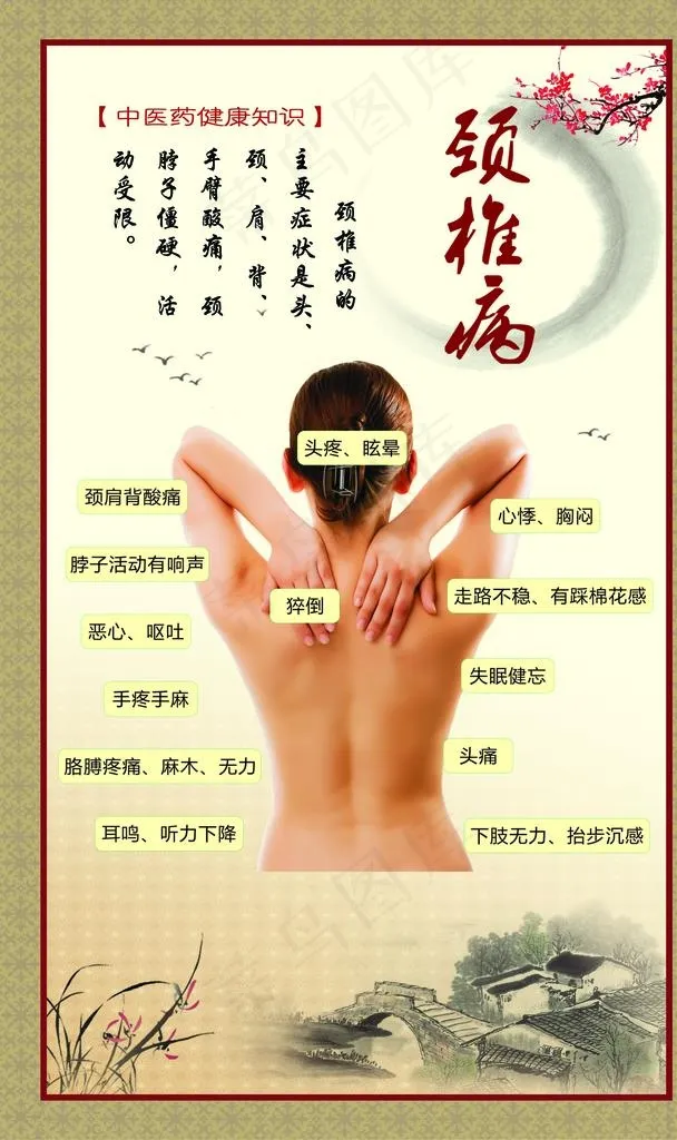 中医 养生 颈椎病图片