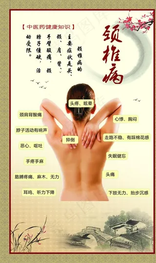 中医 养生 颈椎病图片