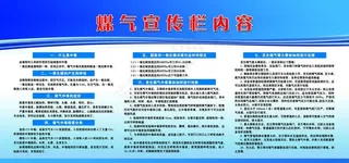 煤气宣传栏图片
