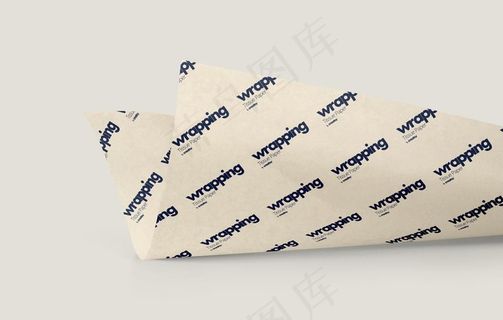 包装纸展示样机图片