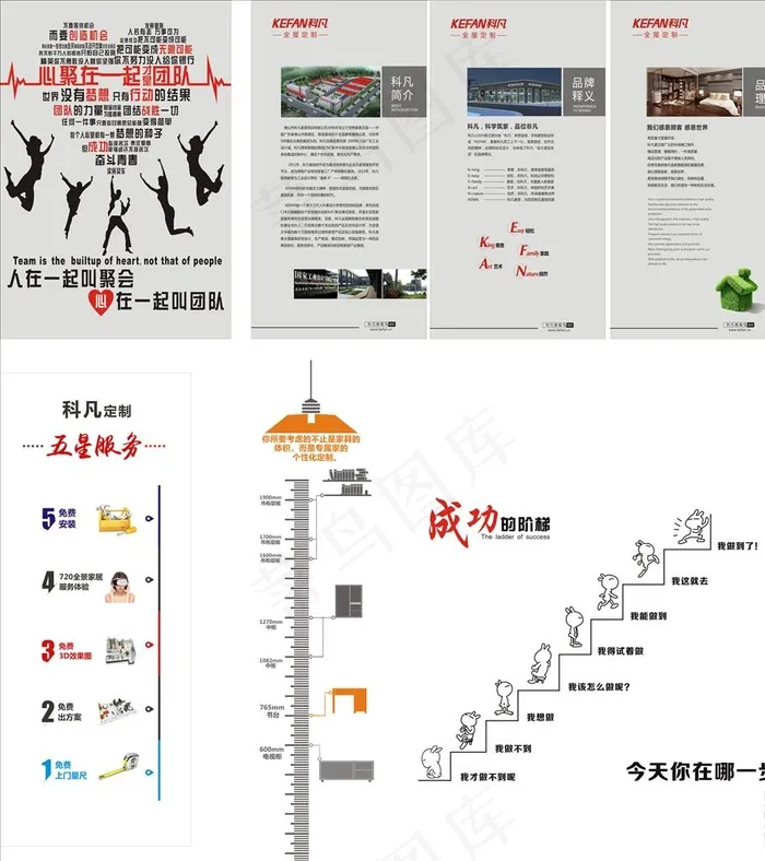 公司简介理念图片cdr矢量模版下载