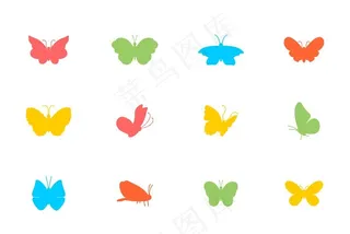 蝴蝶矢量图图片