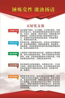 五好党支部图片