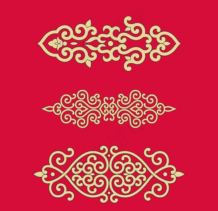 中国风素材图片eps,ai矢量模版下载