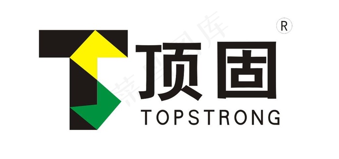 顶固logo图片cdr矢量模版下载