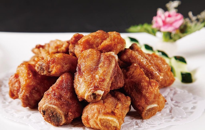 金牌蒜香骨图片