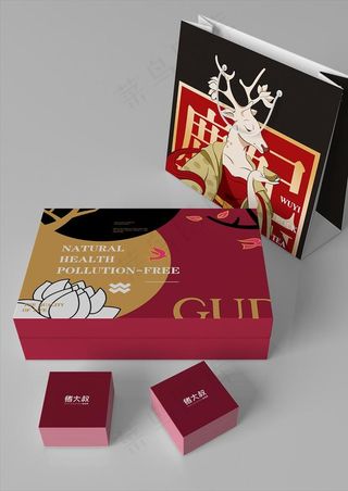 礼盒样机图片
