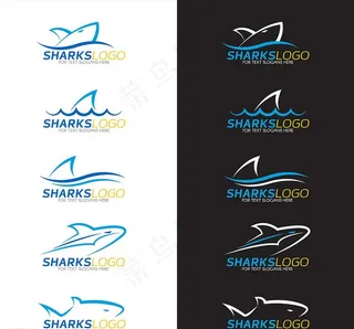 鲨鱼logo图片