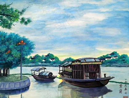 南湖红船图片 南湖红船图片