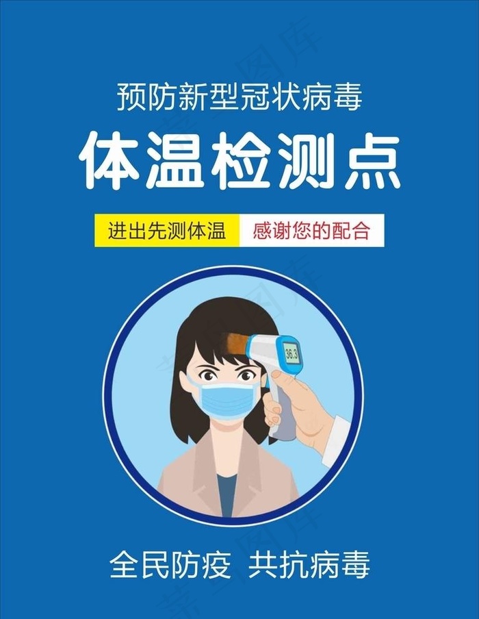 体温检测点图片