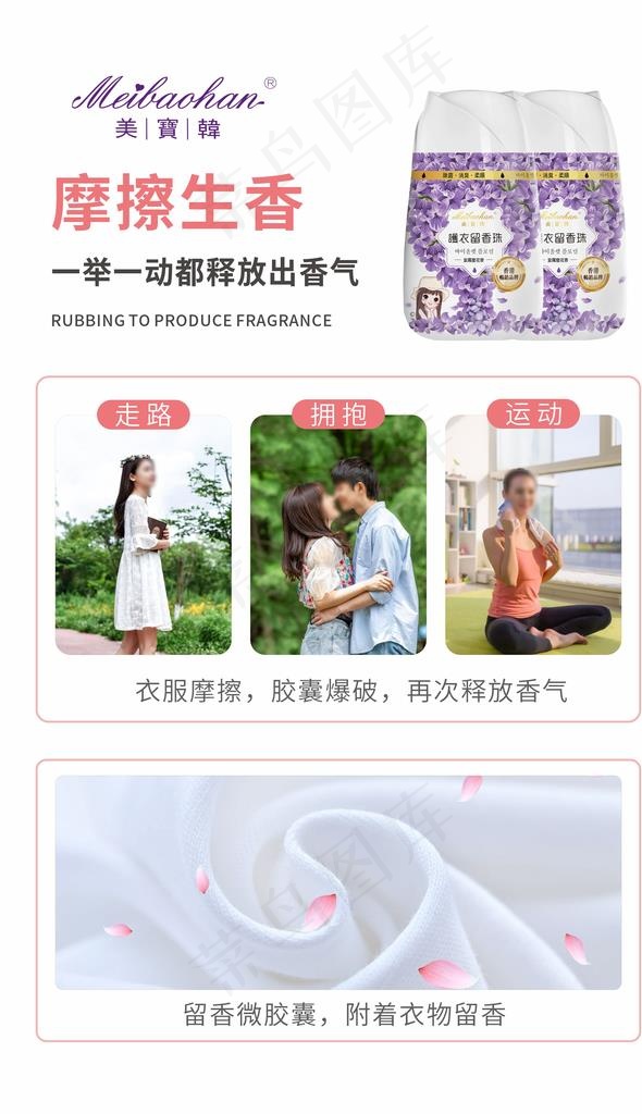 洗衣珠 留香珠 衣服图片(210X297)cdr矢量模版下载