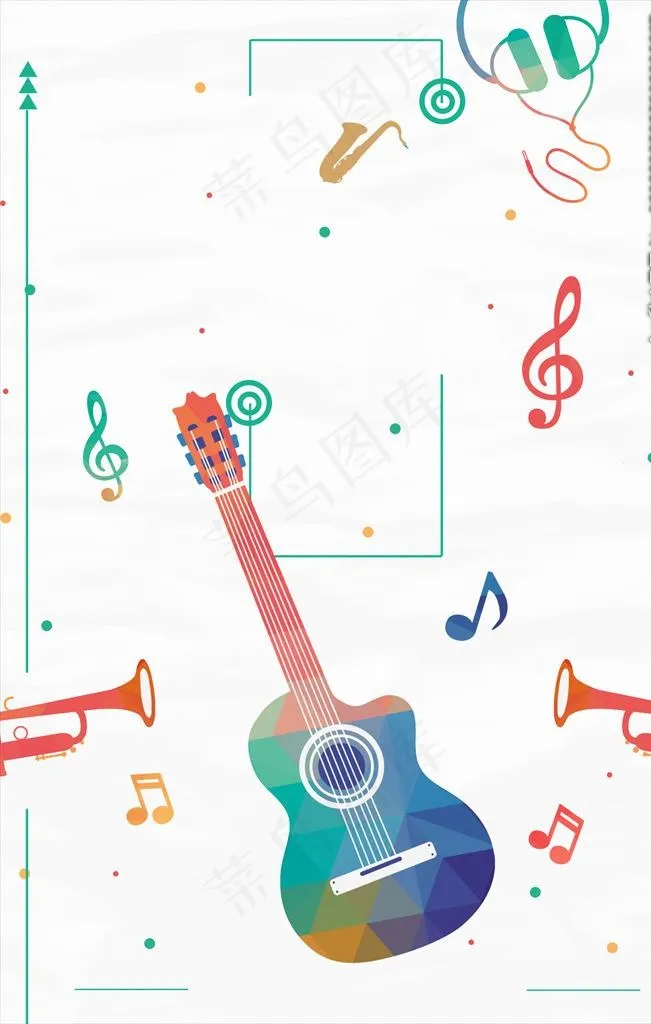 音乐琴图片psd模版下载