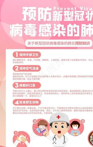 新冠肺炎展板图片