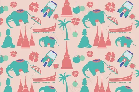 泰国风情背景素材图片 泰国风情背景素材图片