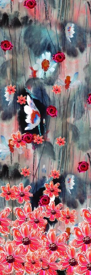 扎染 炫彩 民族风 泼墨图案图片