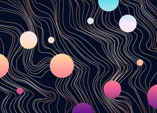 创意线条质感不规则线条底纹图片