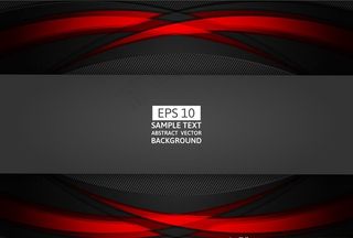 红色和黑色质感抽象几何背景图片