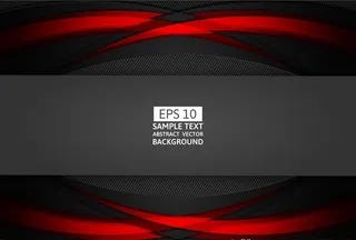 红色和黑色质感抽象几何背景图片