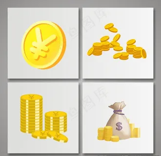 金币素材图片