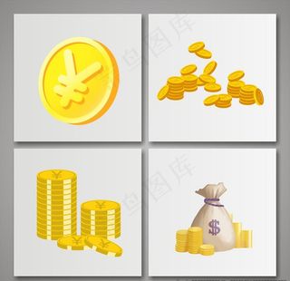 金币素材图片