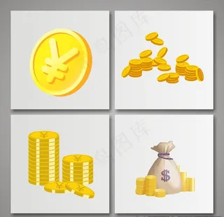 金币素材图片