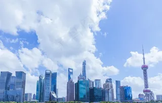 上海地标陆家嘴东方明珠图片