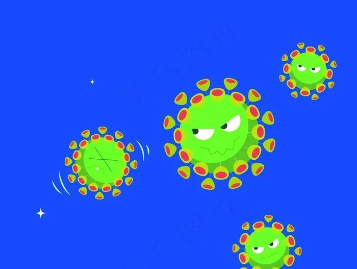 冠状病毒图片cdr矢量模版下载
