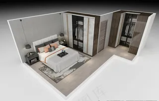 卧室效果图图片