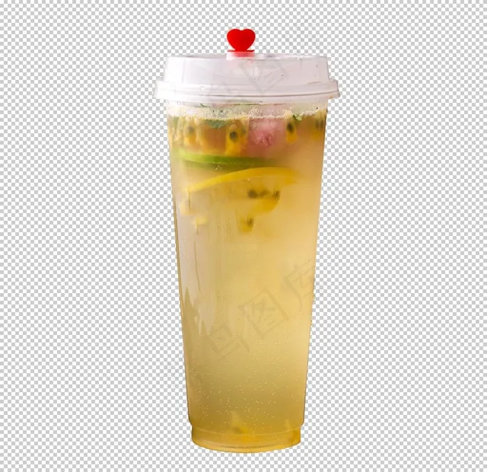 金桔柠檬茶饮图片