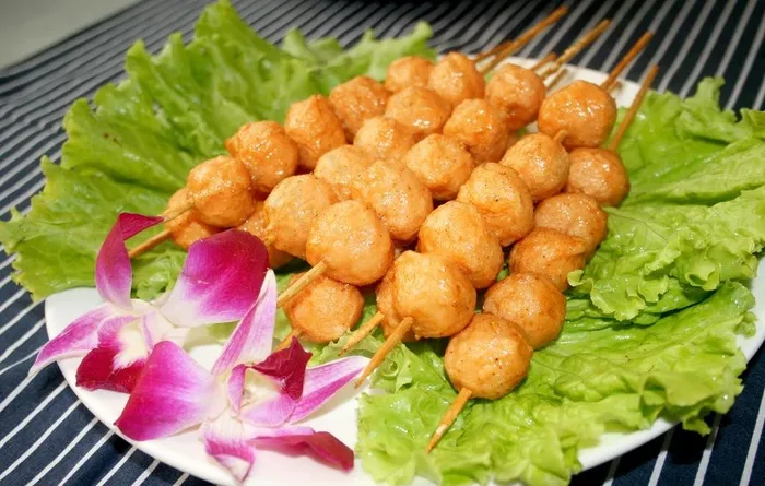 鱼蛋串图片
