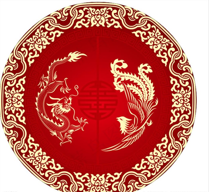婚礼背景图片cdr矢量模版下载