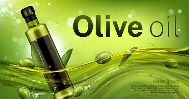 天然橄榄油海报图片