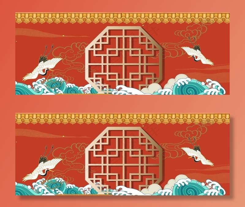 国潮背景图片
