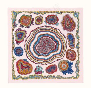 大牌 方巾 丝巾 数码印花 豹图片