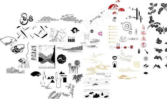 单色素材集图片