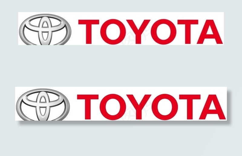 TOYOTA丰田横版LOGO图片