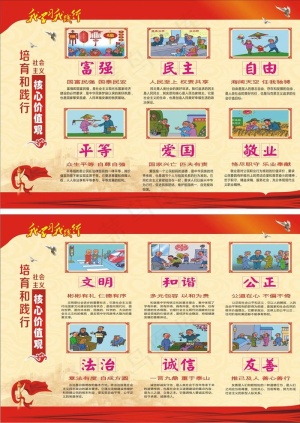 核心价值观图片