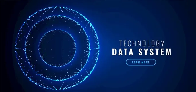 蓝色科技背景图片