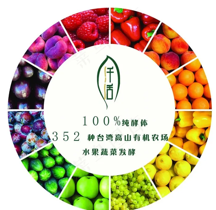 水果蔬菜图片psd模版下载