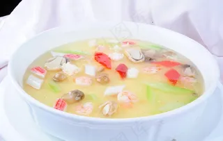 海鲜汤图片