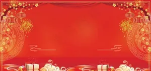 红色背景图片