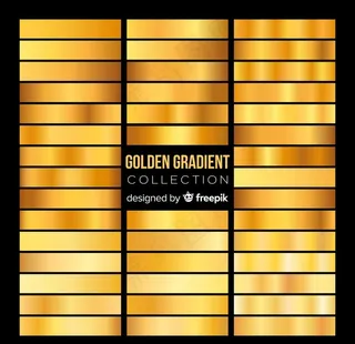 金色渐变大全图片