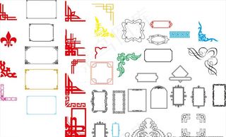 边框 花边 角花 花纹图片